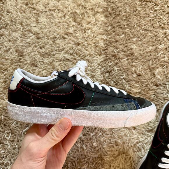 Nike Blazer '77 Low Black W Sneakers DJ6000-001 Women’s Size 8.5 - Picture 3 of 9